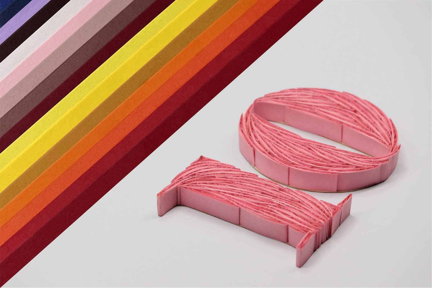 10mm Quilling Strips | PREMIUM 120 GSM