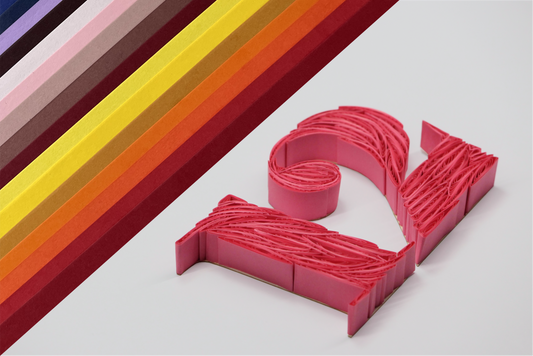 12mm Quilling Strips | PREMIUM 120 GSM