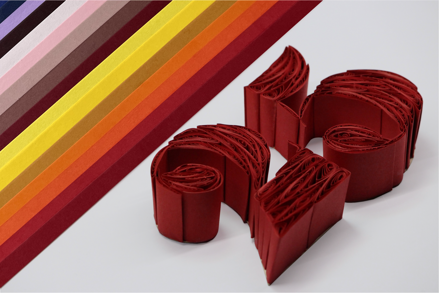 25mm Quilling Strips | PREMIUM 120 GSM